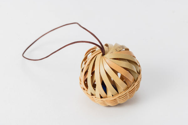 Daruma bell(Bamboo weaving)